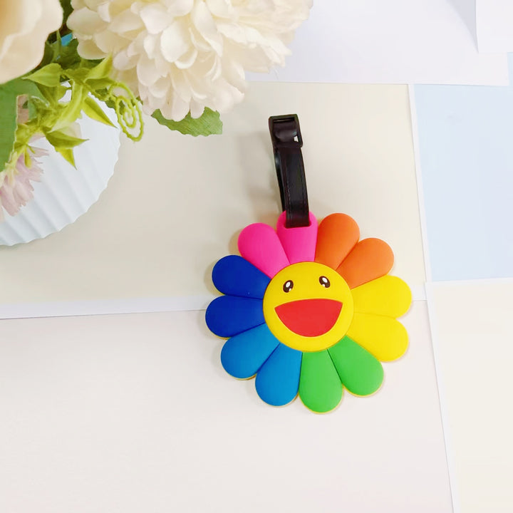 Unisex Luggage Tag in Flamingo Design Bowlift