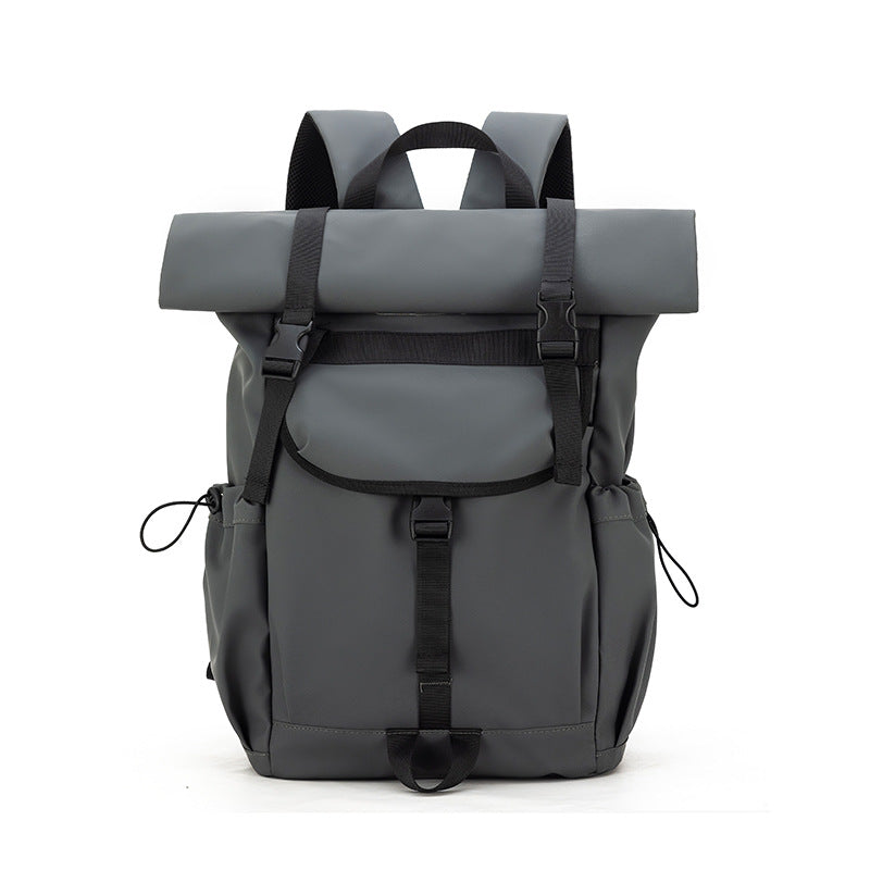 Rolltop Backpack with Waterproof Coating and Ergonomic Carry Straps Bowlift