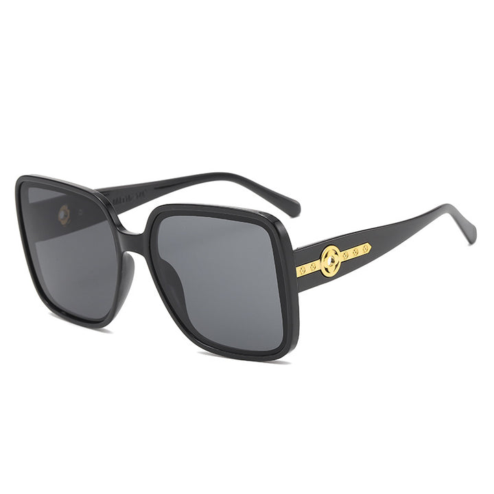 Women's fashionable square sunglasses with luxurious details Bowlift
