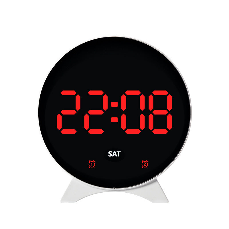 Digital alarm clock with large LED display and dual alarm function Bowlift