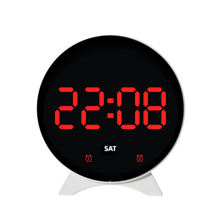 Digital alarm clock with large LED display and dual alarm function Bowlift