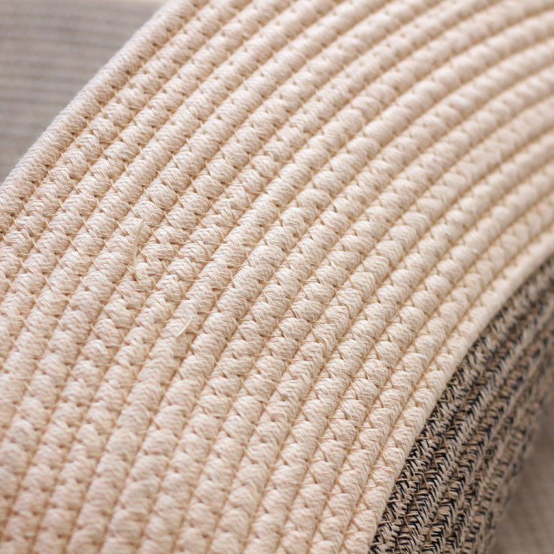 Round woven rug Bowlift