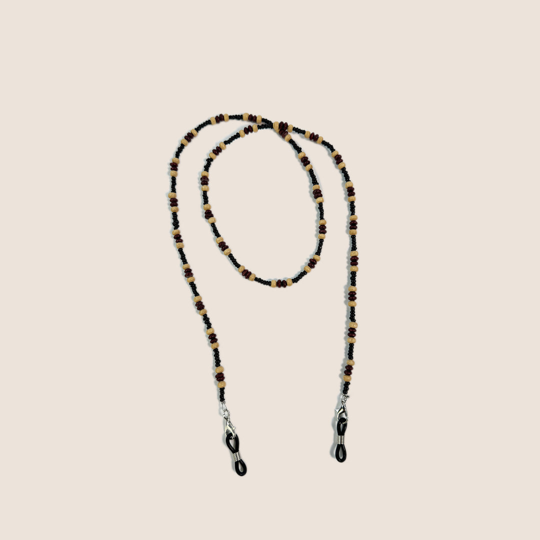 Beaded Eyewear Retainer Chain Bowlift