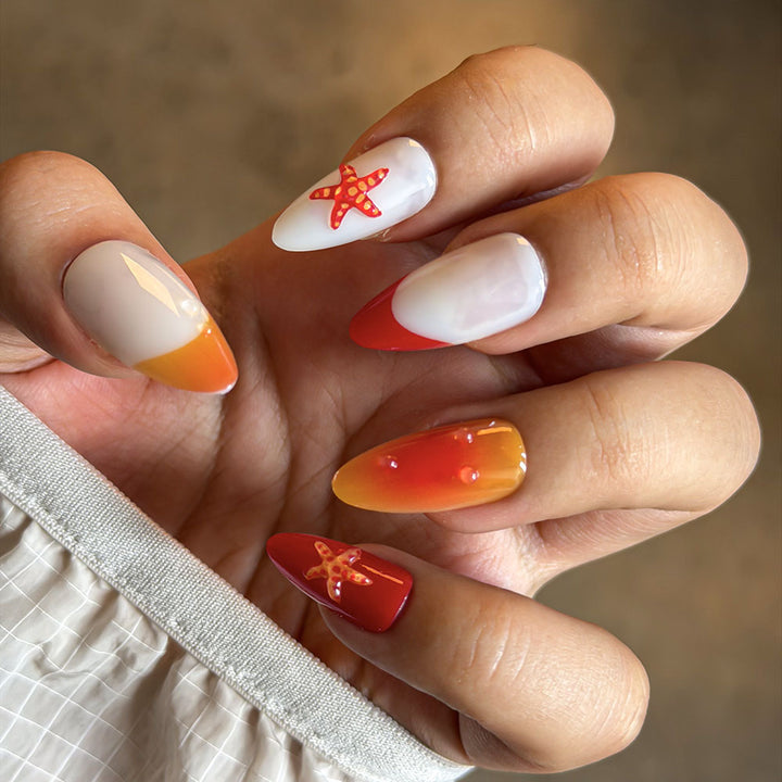 Coastal Breeze Press-On Nail Collection Bowlift