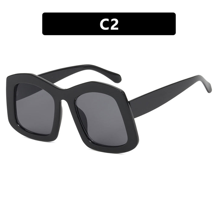 Women's large sunglasses with fashionable design and UV protection Bowlift