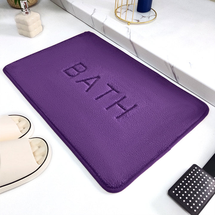 Luxurious Plush Comfort Bath Mat Bowlift
