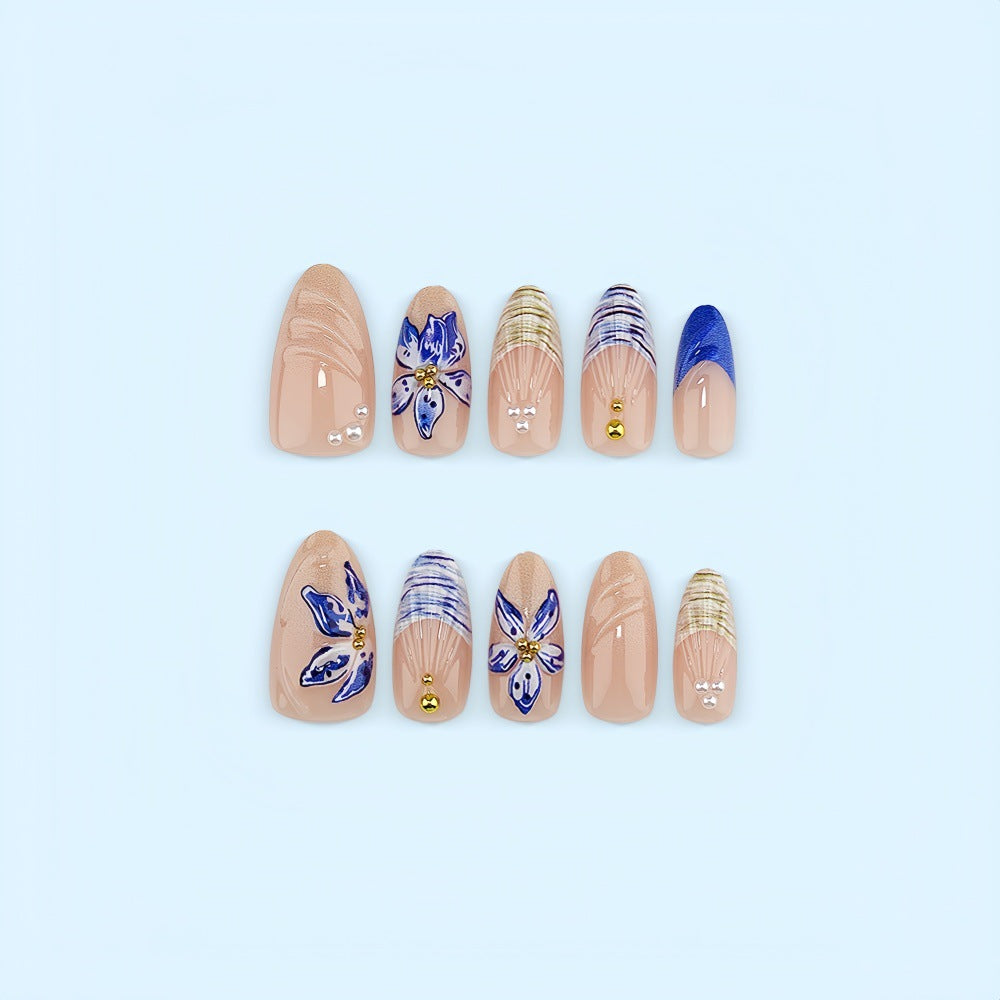 Elegant Artificial Nail Design Bowlift