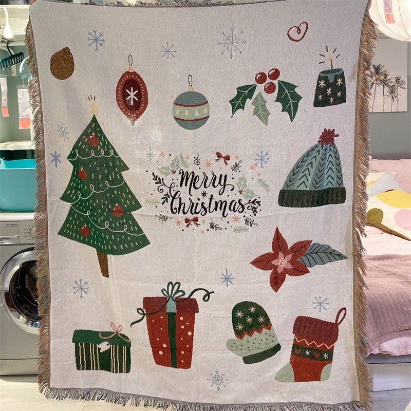 Holiday-Themed Cozy Blanket