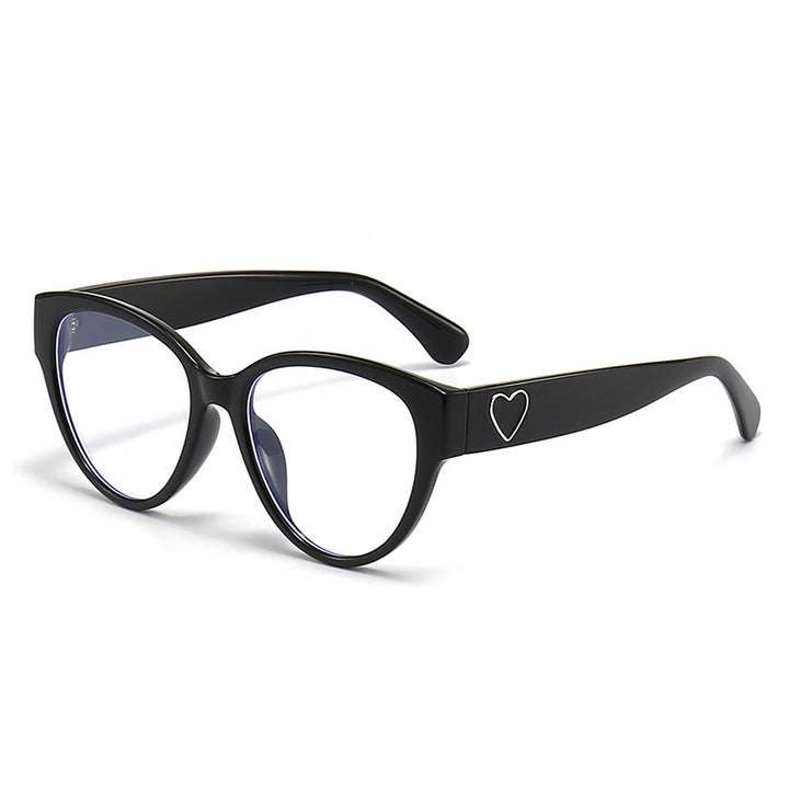 Heart-Shaped Cat-Eye Sunglasses