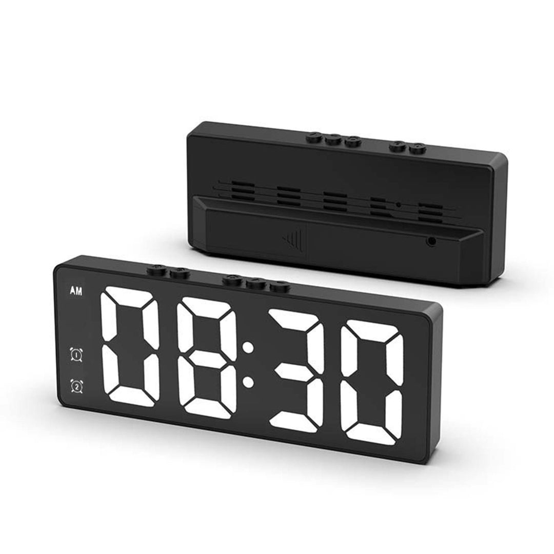 Digital LED Alarm Clock Bowlift