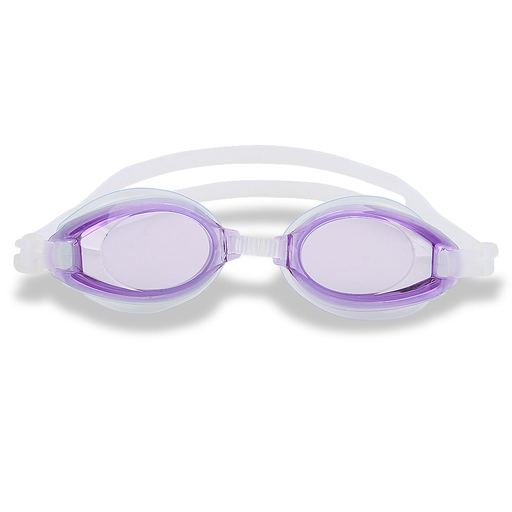 Swim goggles with scratch-resistant lenses and adjustable headstrap Bowlift