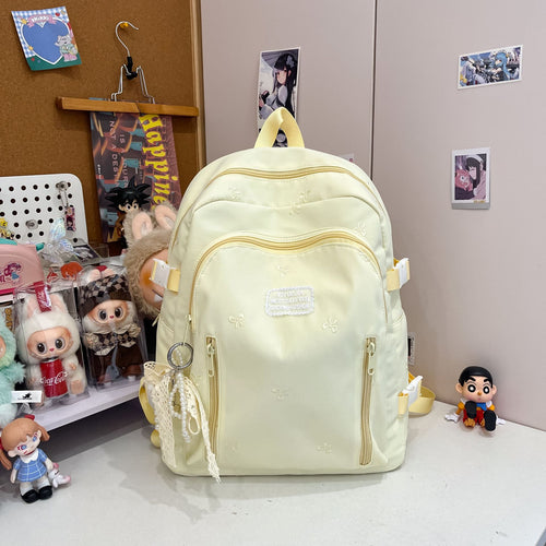 Stylish Floral Embroidered Backpack