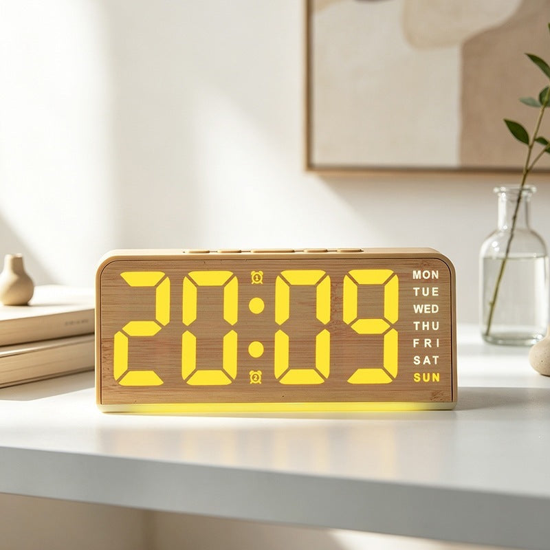 Digital Alarm Clock Bowlift