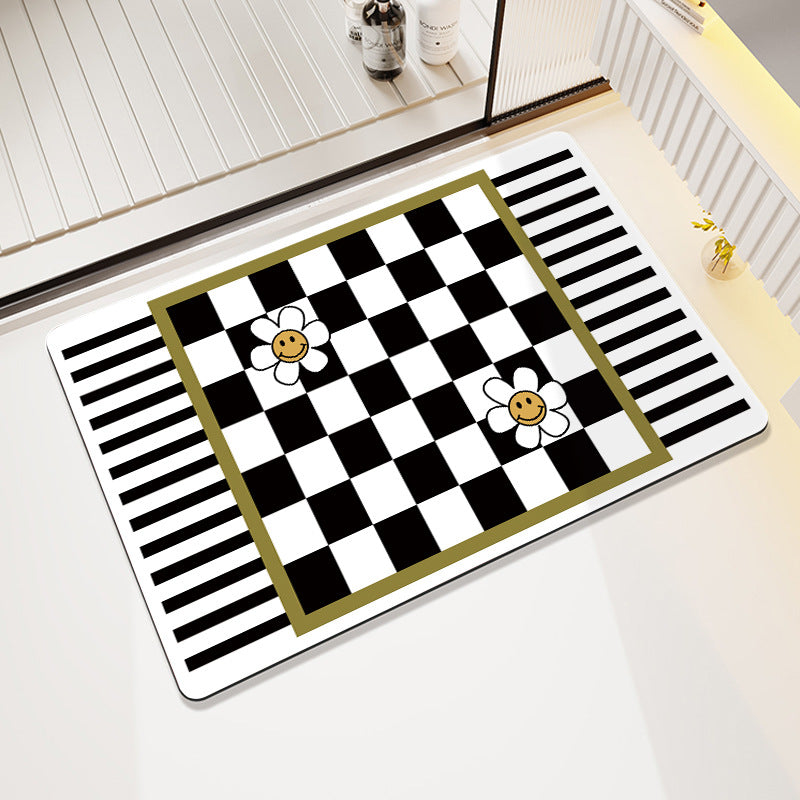 Decorative Bath Mat Bowlift