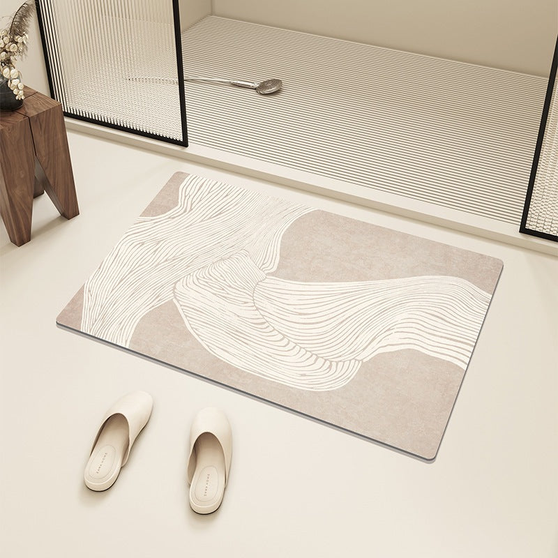 Unisex Non-Slip Memory Foam Bath Mat Bowlift