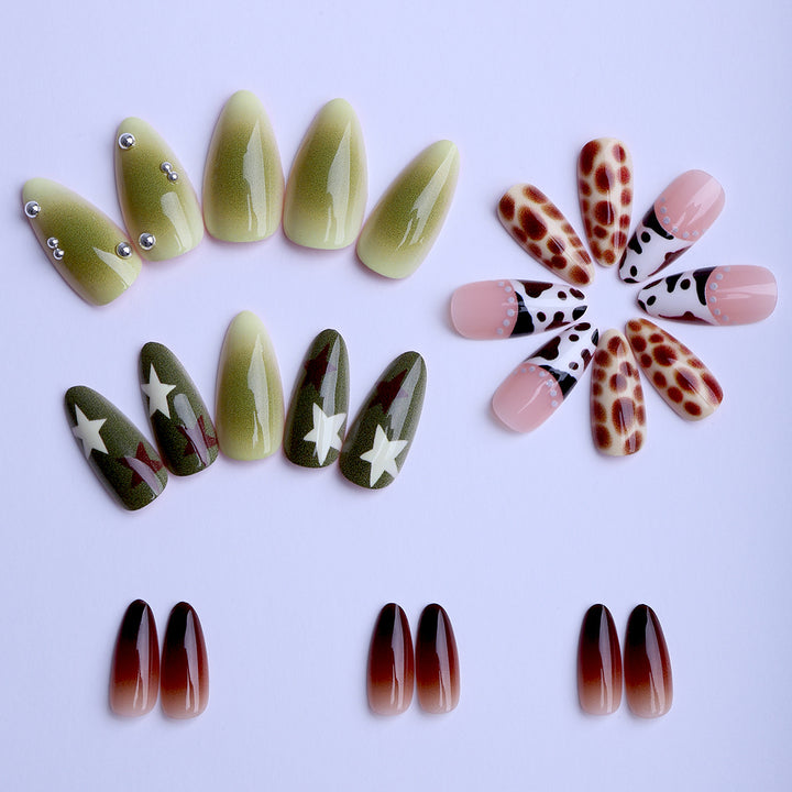 Creative artistic nails with unique animal designs Bowlift