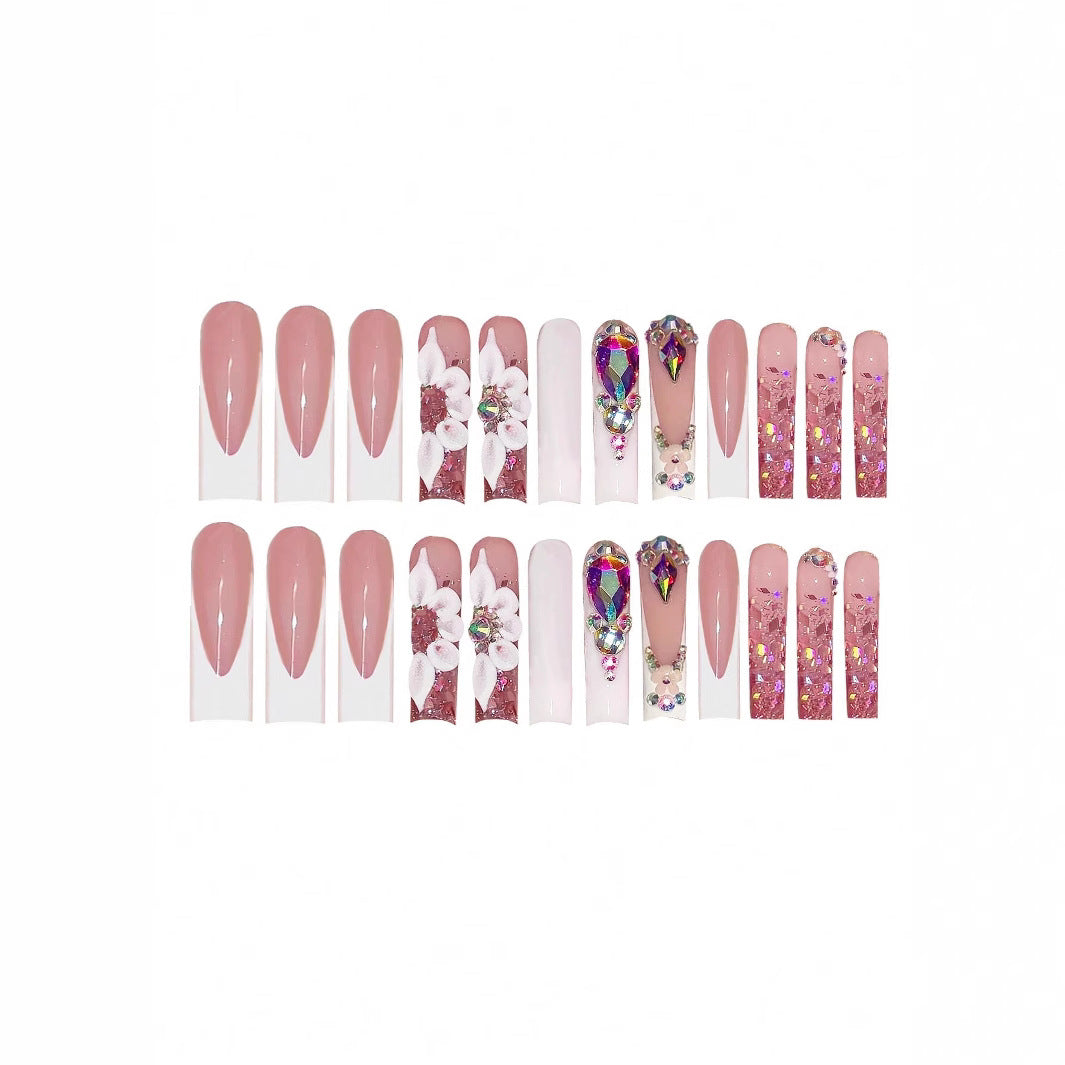 Decorative 3D Nail Art Enhancements Set Bowlift
