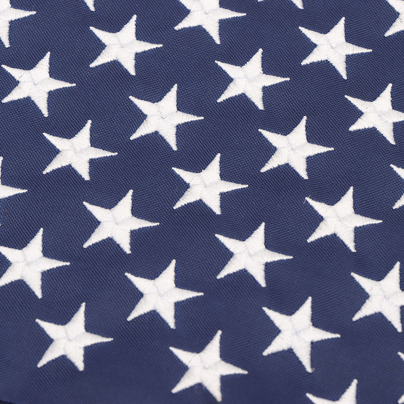 Unisex nan waterproof outdoor decoration flag with fifty stars motif and reinforced eyelets Bowlift
