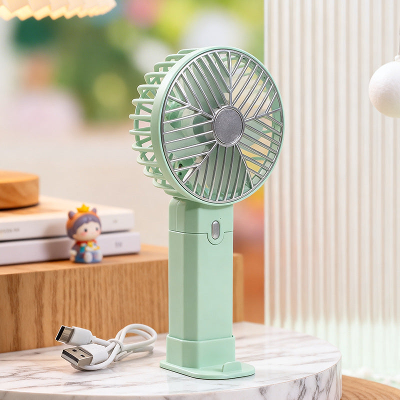 Women's Portable Hand Fan with Powerful Battery Function Bowlift