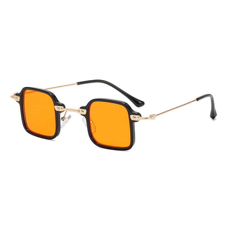 Women's geometric sunglasses with stylish metal frame Bowlift