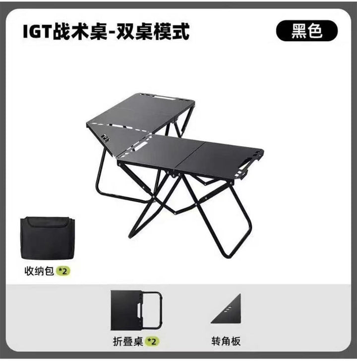 Foldable Camping Table With Multi-Functional Design Bowlift
