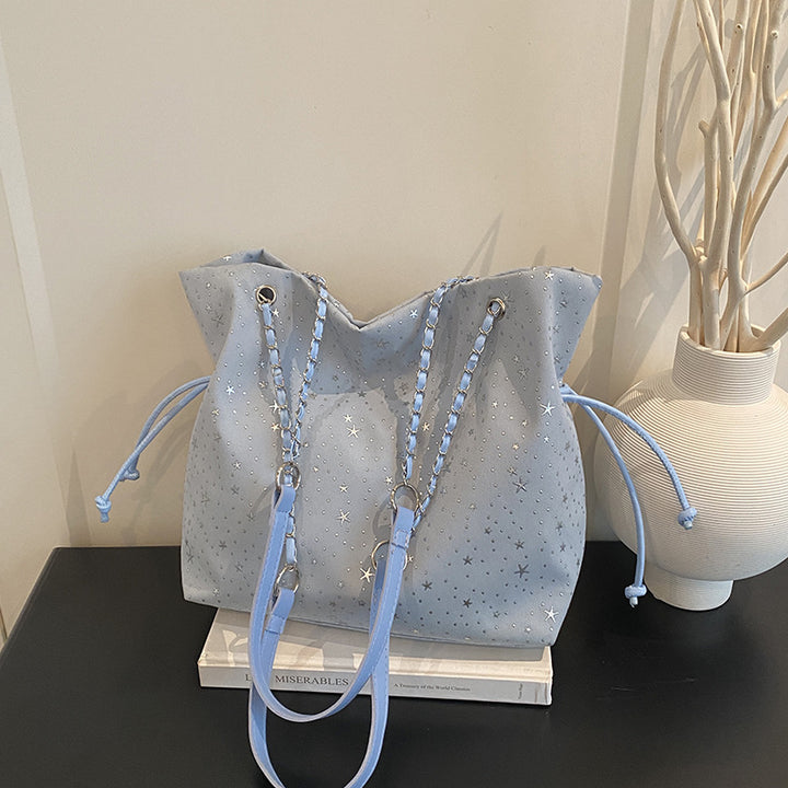 WoStylish Drawstring Shoulder Bag Bowlift