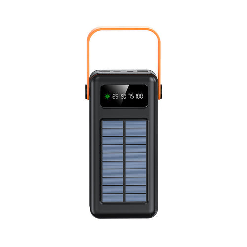 Solar Powerbank with Integrated Cable Management by Bowlift