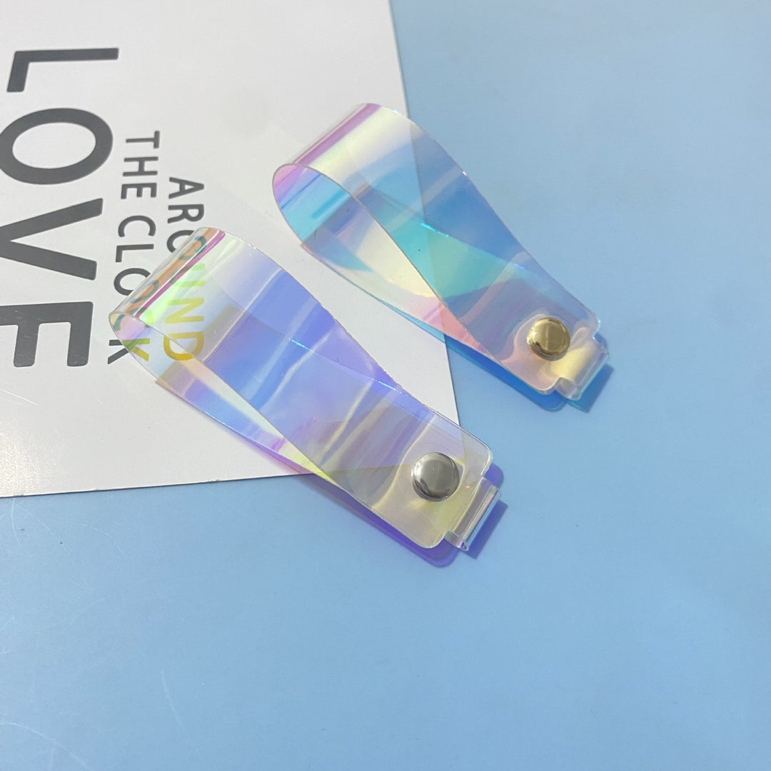 Stylish Holographic Keychain Bowlift