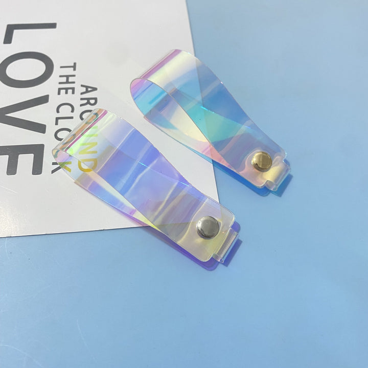 Stylish Holographic Keychain Bowlift