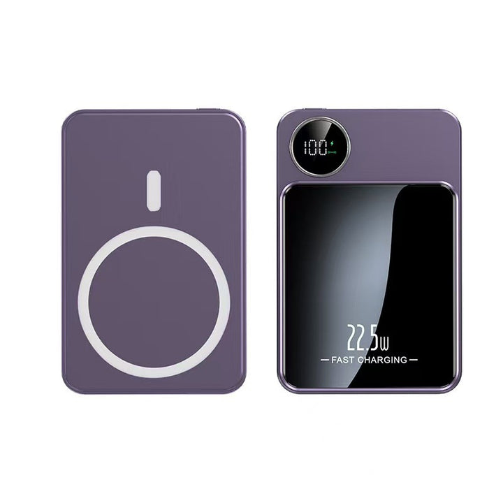 Powerbank with Fast Wireless Charger and LCD Display Bowlift