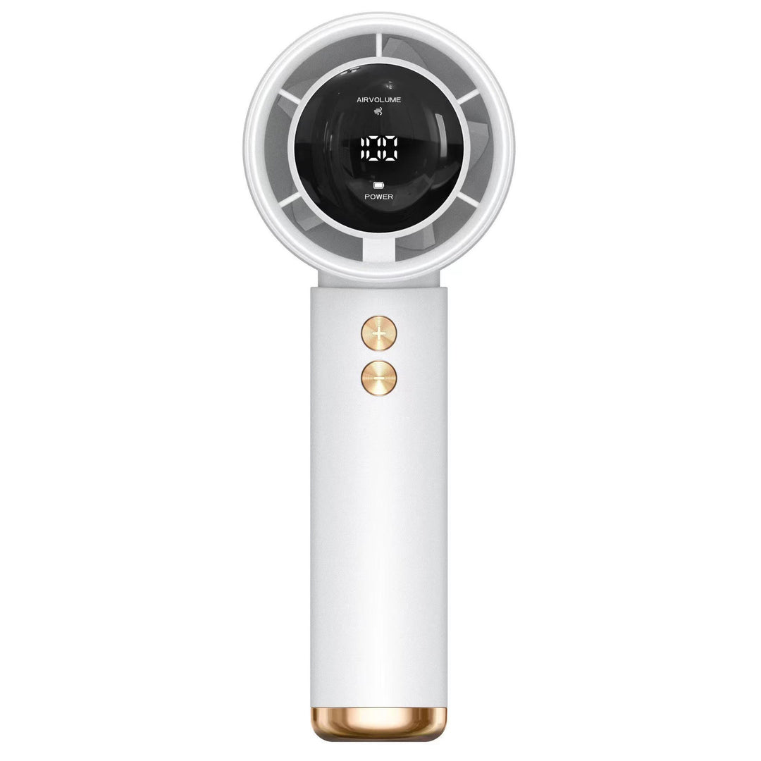 Ladies portable high-performance air fan with digital control Bowlift
