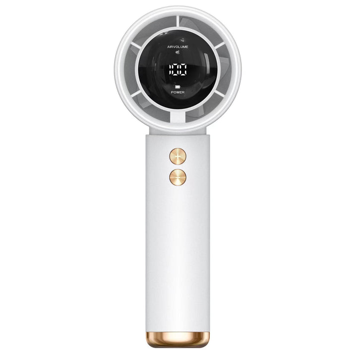 Ladies portable high-performance air fan with digital control Bowlift