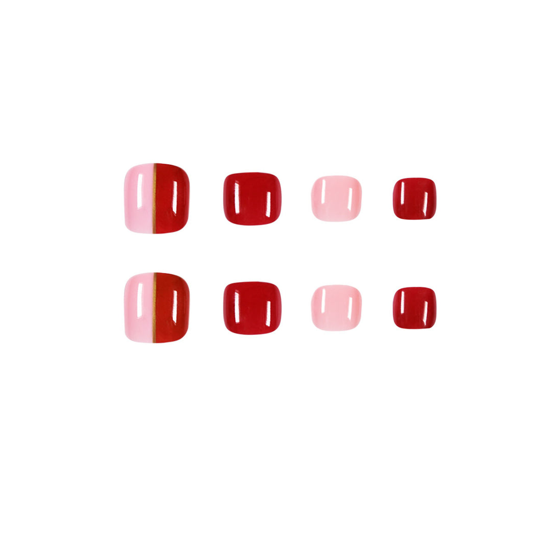 Artful toenail design with elegant color gradients and glitter accents Bowlift