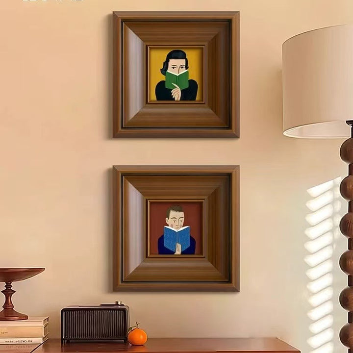 Framed Artistic Emotional Portrait Wall Art