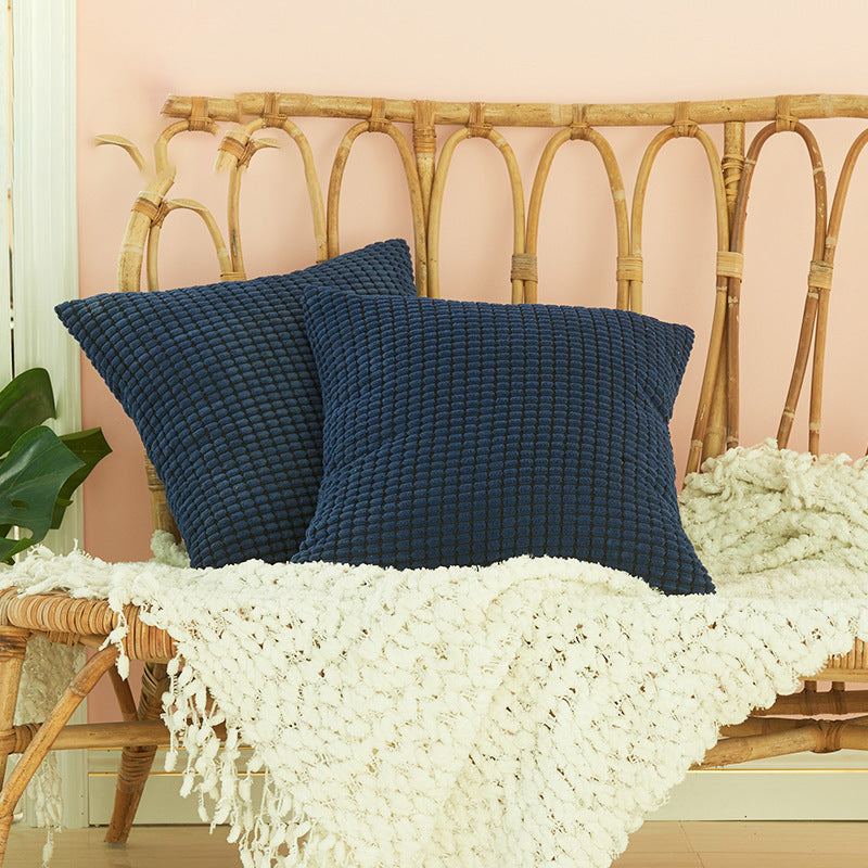 Textured Square Decorative Pillow