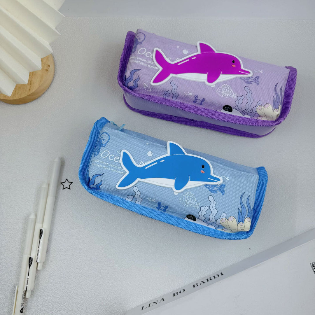 Cute Dolphin Design Pencil Case Bowlift