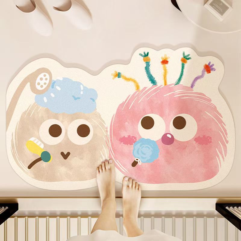 Fun Character Bath Mat