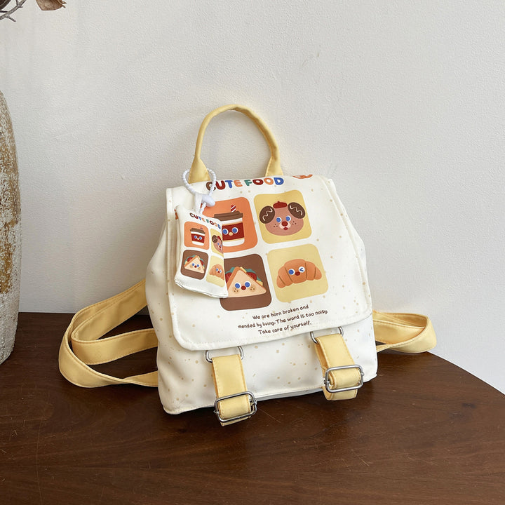 Illustrated Children’s Canvas Backpack