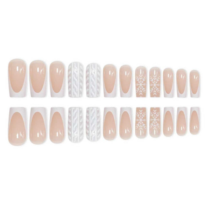 Seasonal French Tip Nail Art Set Bowlift