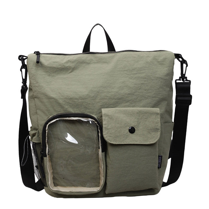 Multi-Pocket Utility Shoulder Bag Bowlift