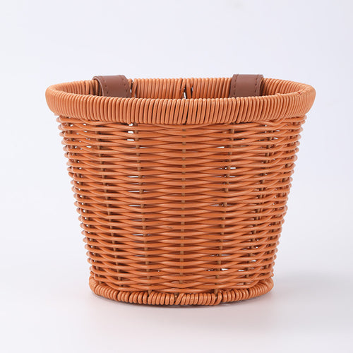 Women’s modern and stylish storage basket with leather handles Bowlift