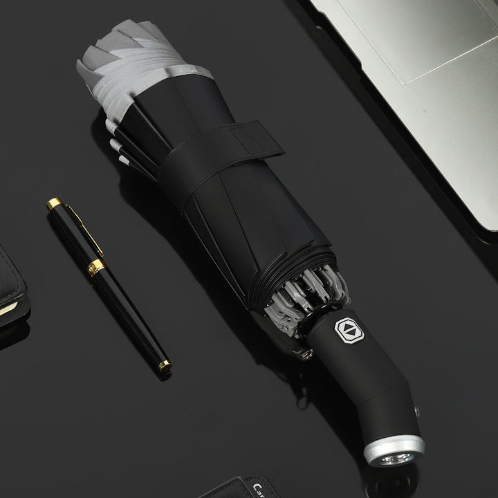 Ladies elegant umbrella with LED light Bowlift