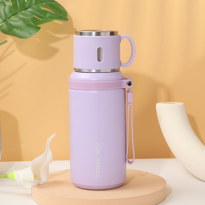 Women's Insulated Drinking Bottle with Double Wall Bowlift