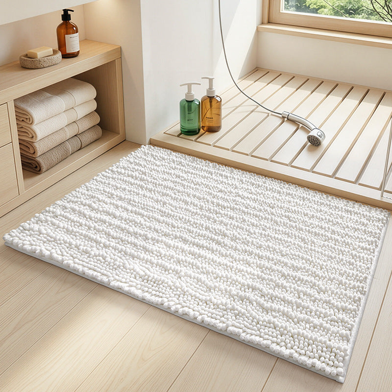 Ultra-Soft Chenille Bathroom Mat Bowlift