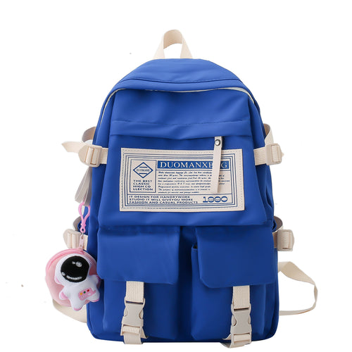 Trendy Casual Backpack with Multiple Storage Pockets