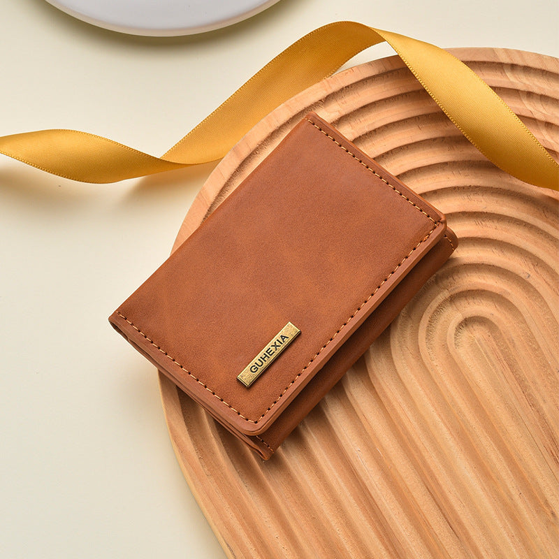 Premium Leather Card Holder Bowlift