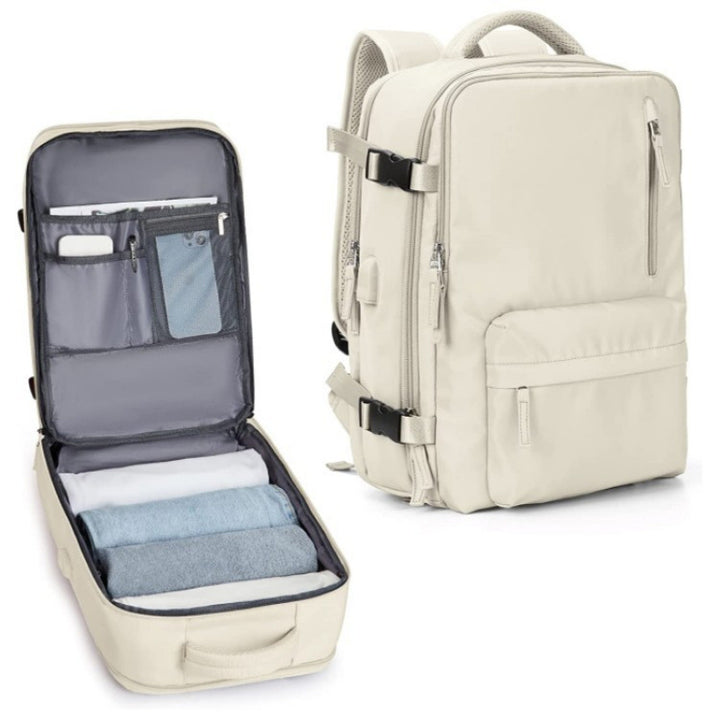 Multifunctional Travel Backpack with Insulated Laptop Compartment Bowlift