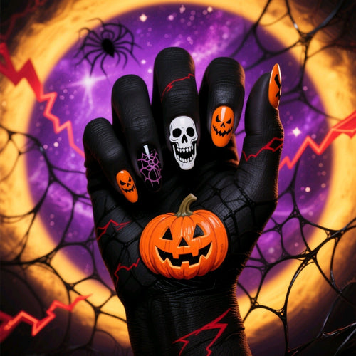 Halloween Artificial Nail Set Bowlift