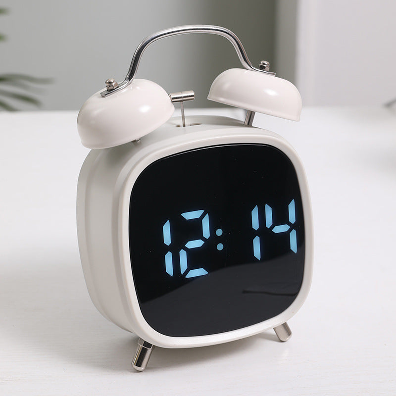 Digital Alarm Clock with Dual Alarm Function Bowlift