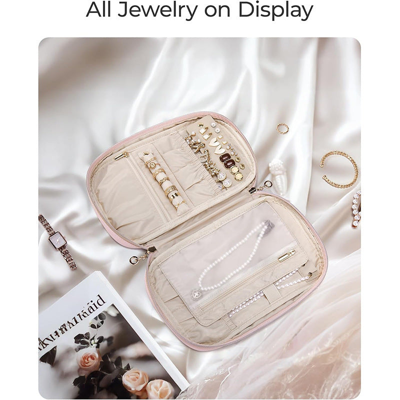 Jewelry Organizer Bag with Side Pockets Bowlift